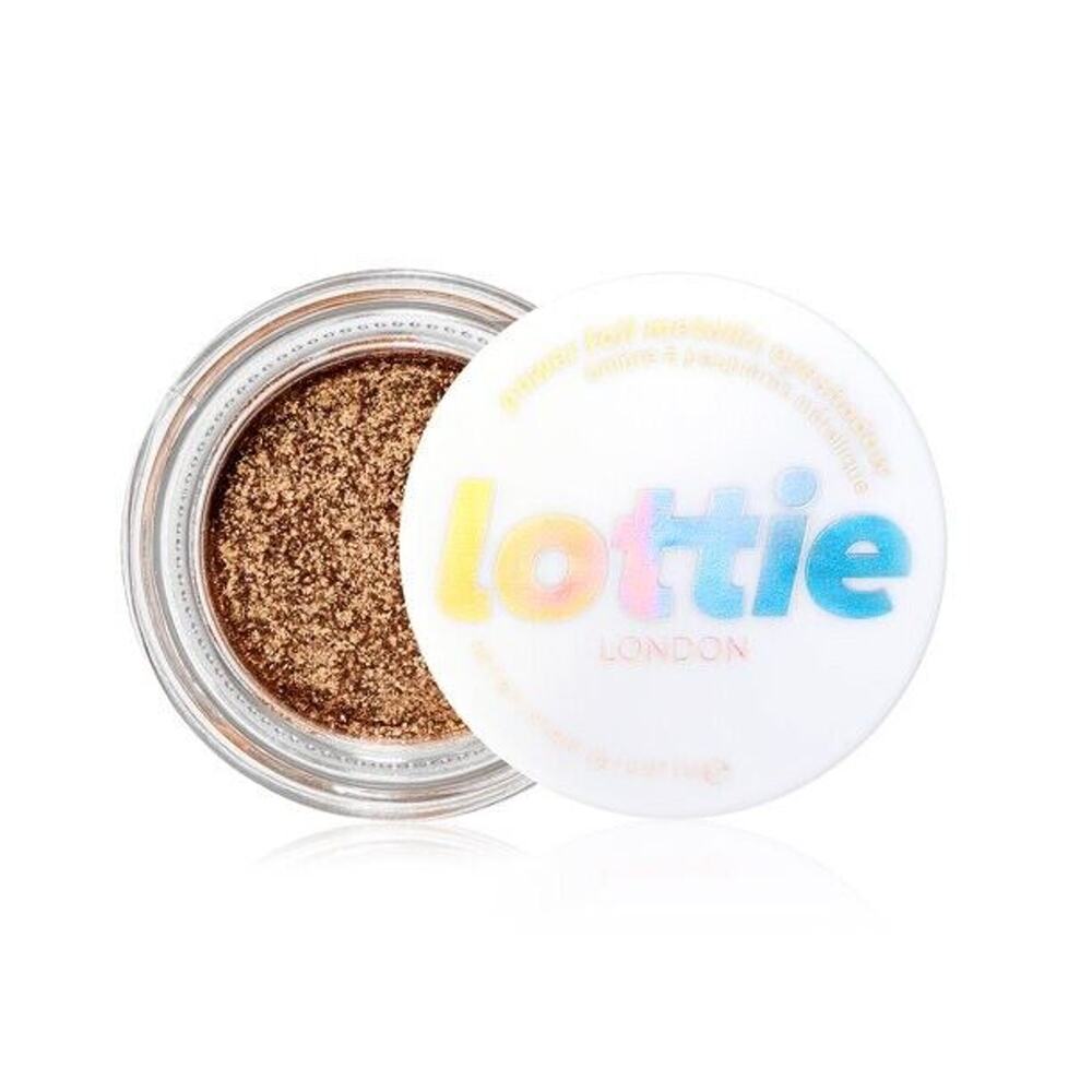 Lottie London Metallic Foil Eyeshadow Golden Hour Travel Size
